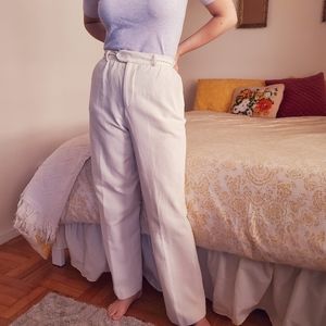 Vintage Velvet Corduroy Wide Leg Trouser Pants